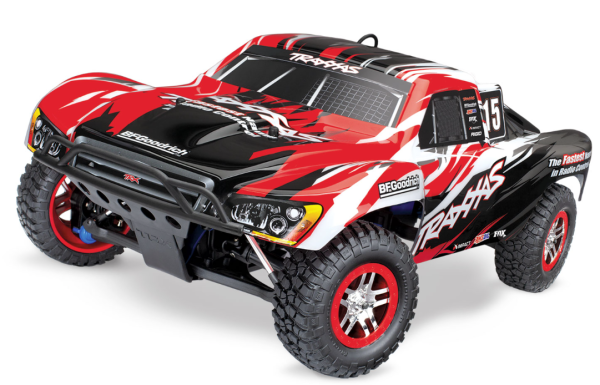 TRAXXAS Slayer Pro 4x4 1/10 Short-Course RTR Verbrenner, mit TSM und 12V Ladegerät