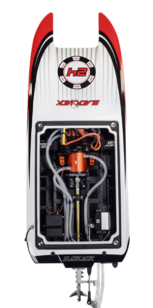 Blackjack 24" V2 Catamaran Brushless: 61cm 70kmh+ RTR, Vegas Offshore