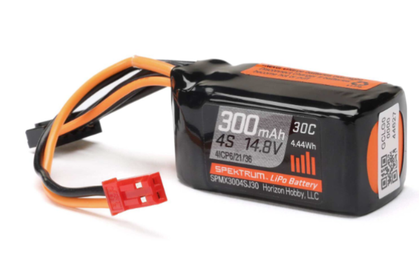 14.8V 300mAh 4S 30C LiPo Battery
