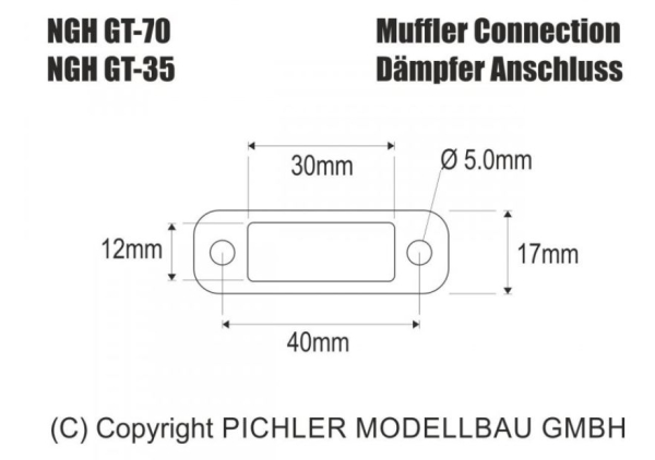Benzinmotor NGH GT-35