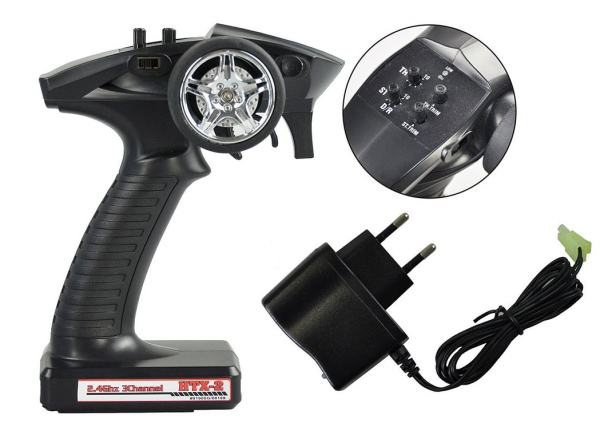 AMXRock Cruiser 4WD 1:10 RTR silbergrau