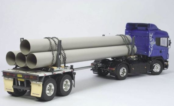 1:14 RC Rungen-Teleskop-Auflieger BS Tamiya