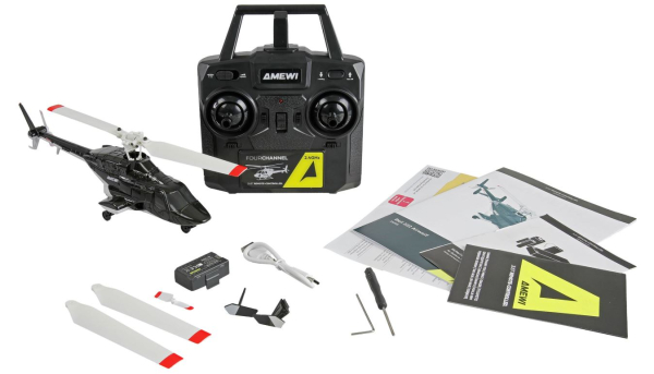 Bell 222 Airwolf Helikopter 4-Kanal 6G RTF