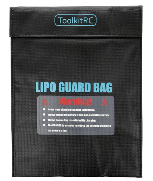 Lipo Safe Bag L 230x300mm Schwarz