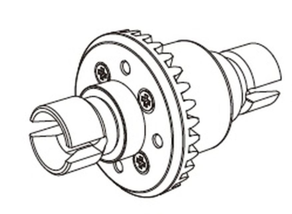 MJX Differential Hyper Go 1/16 BL