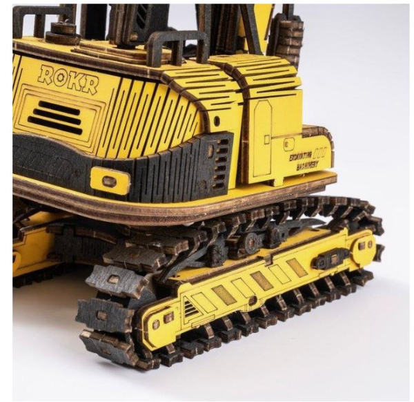Bagger (Lasercut Holzbausatz)