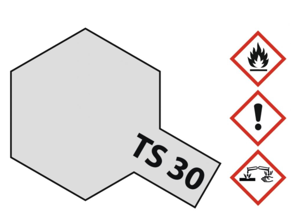 TS-30 Metallic Silber glänzend 100ml