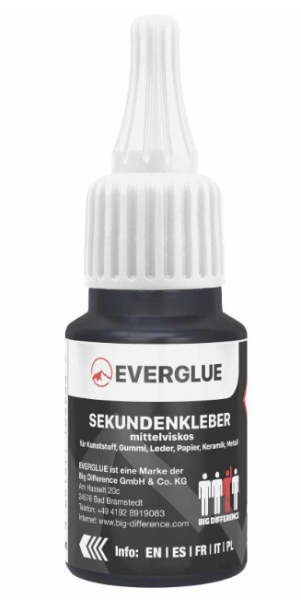 Sekundenkleber Cyanacrylat mittelviskos 20g Dosierflasche