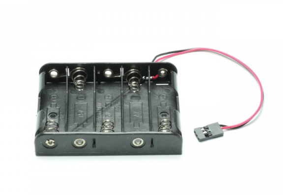 Batterie Box 5 x AA (flach)