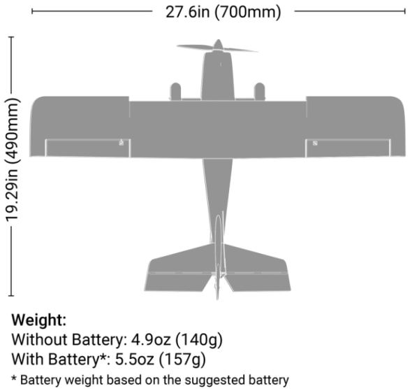 Apprentice STOL S 700mm RTF with SAFE