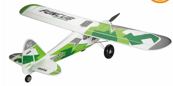 Multiplex RR FunCub NG 1410mm grün