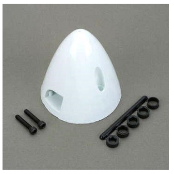 Spinner 2-Blatt 57 mm DUBRO (weiss)