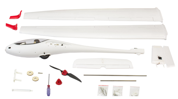 MODSTER ASW28 V2 2600mm Elektromotor Segelflugmodell ARTF