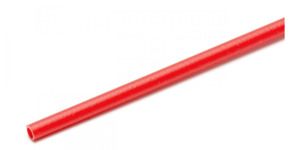 Bowdenzugrohr rot 3x2mm 1,0m