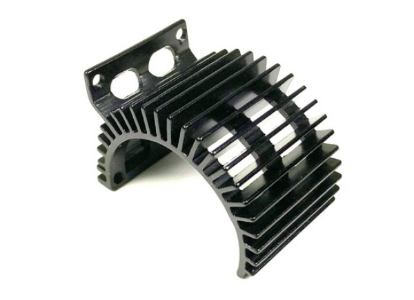 Seitlicher Kühlkörper 1:10, schwarz