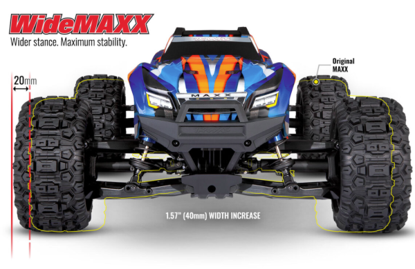 Traxxas Wide Maxx 1/10 Monster Truck RTR VXL4S