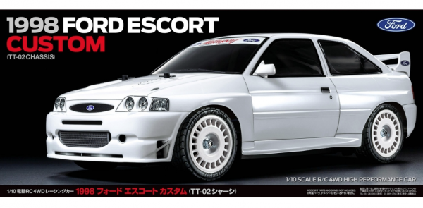 1:10 RC Ford Escort Custom (TT-02) Bausatz