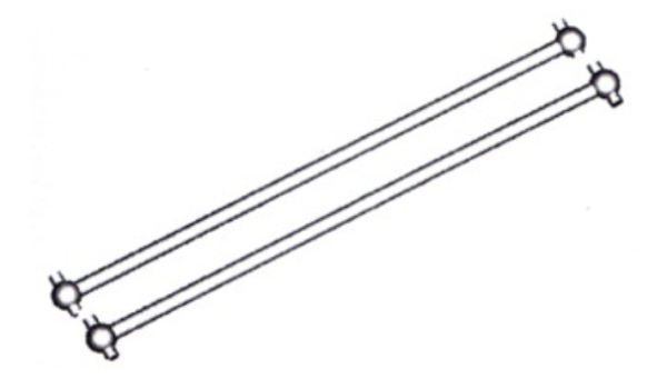 Antriebswelle hinten Buggy 1:8 96mm