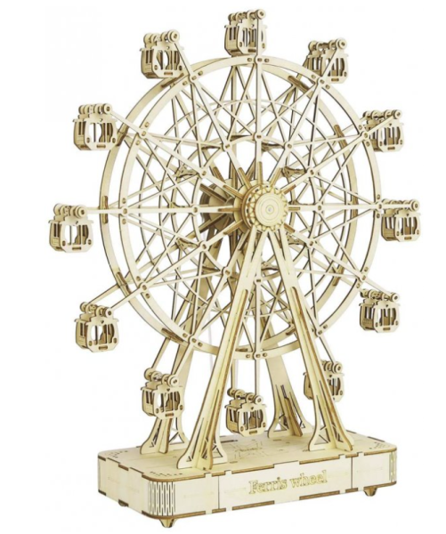 Riesenrad Musicbox (Lasercut Holzbausatz)