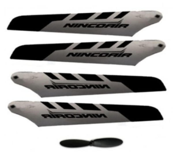 Ninco RC Rotorblätterset Mini Alu Heli