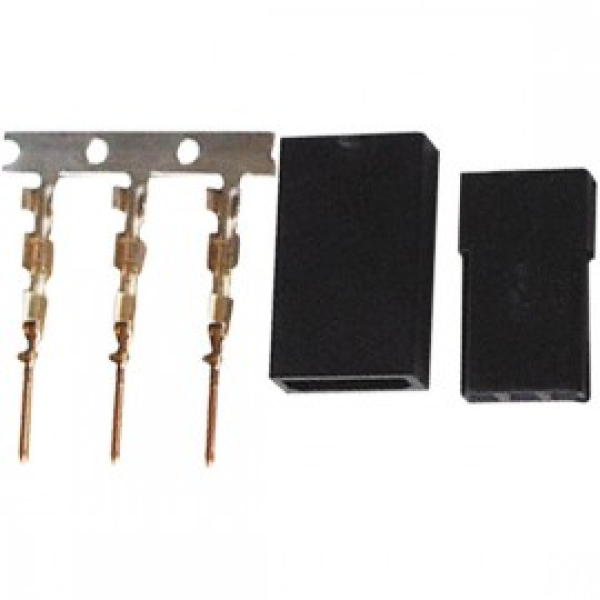 Servobuchse vergoldet 4 Stk.