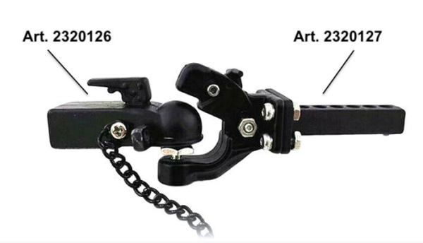 1:10 Anhänger-Kupplungsklaue aus Metall