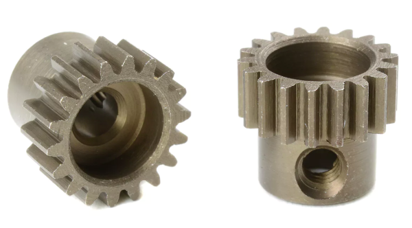 Team Corally - 48 DP Pinion - Short - Hardened Steel - 18 Teeth - Shaft Dia. 3.17mm