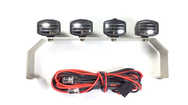 Lichtleiste Eckig mit LEDs