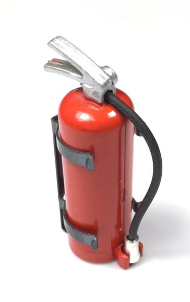 Feuerlöscher mit Halterung