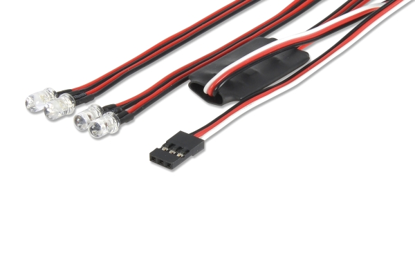 LED Licht-Set 2+2 über Radio
