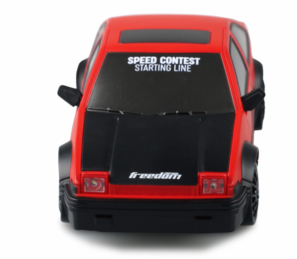 DRIFT SPORT CAR 1:24 ROT, 4WD 2,4 GHZ RTR