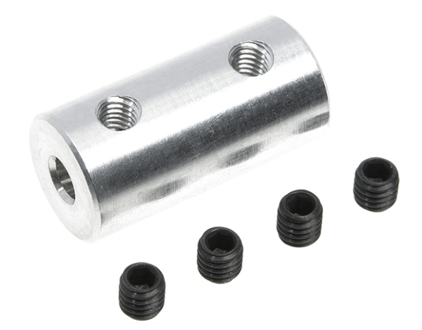 Alu Kupplung 2,3 auf 3mm