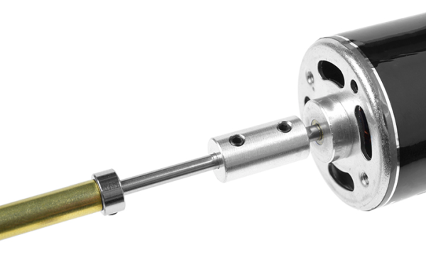 Alu Kupplung 2,3 auf 3mm