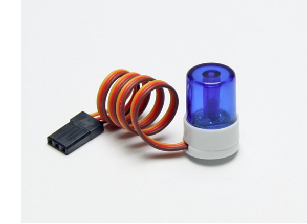 LED Blinklicht 20mm (blau)