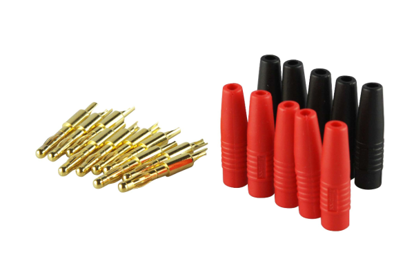 Goldkontakt Ø4,0mm Bananenstecker 1Paar