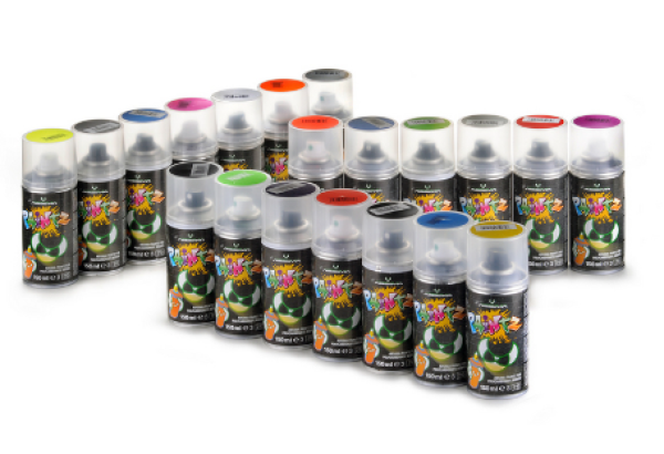 Polycarbonat Spray "PAINTZ Grau" 150ml
