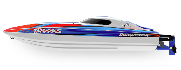TRAXXAS DISRUPTOR 26 Zoll V-Rumpf Boot 75cm 64+km/h Selbstaufrichtung ohne Akku und Ladegerät