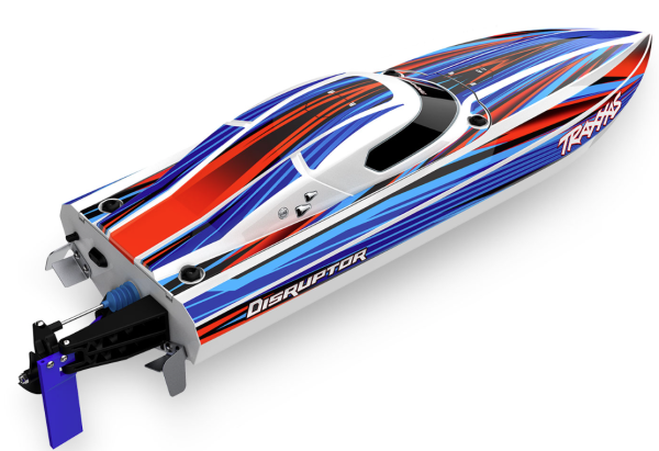 TRAXXAS DISRUPTOR 26 Zoll V-Rumpf Boot 75cm 64+km/h Selbstaufrichtung ohne Akku und Ladegerät
