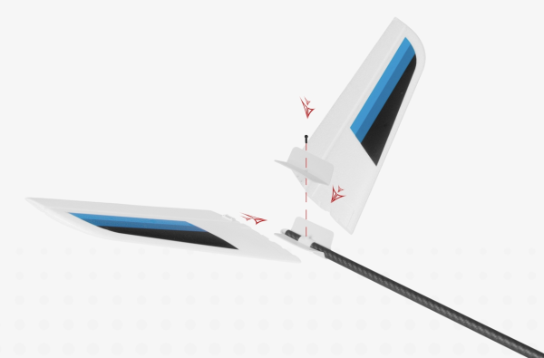 KAVAN Falke 1800mm ARF - rot