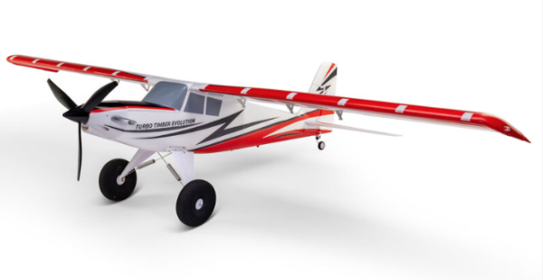 E-FLITE Turbo Timber Evolution 1.5m Smart BNF Basic inkl. Schwimmer