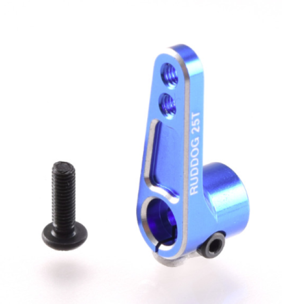 Aluminium Offset Servo Horn 25T Blue