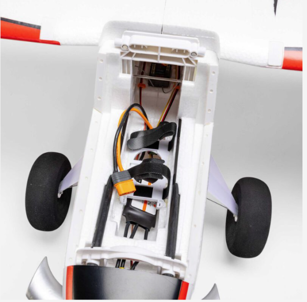 E-FLITE Turbo Timber Evolution 1.5m Smart BNF Basic inkl. Schwimmer