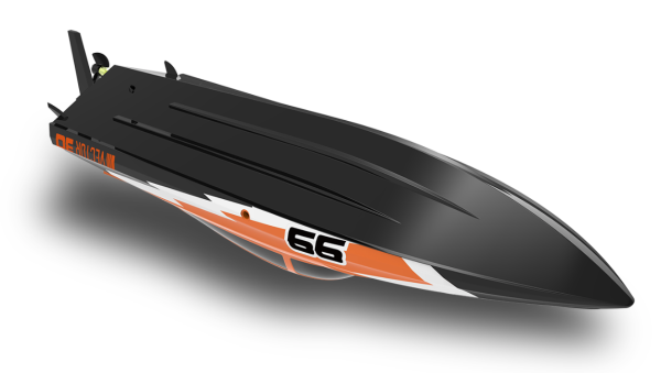 MODSTER Vector SR30 22km/h 30cm Rennboot Brushed 2S RTR orange