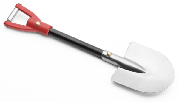 Spaten rot für RC-Crawler 1/10