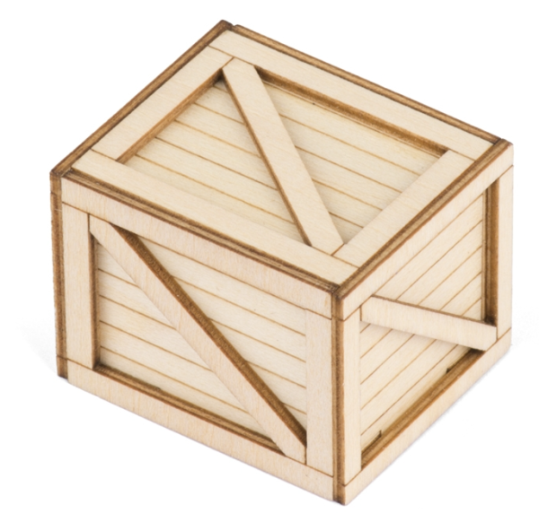Holzbox klein für RC-Crawler 1/18