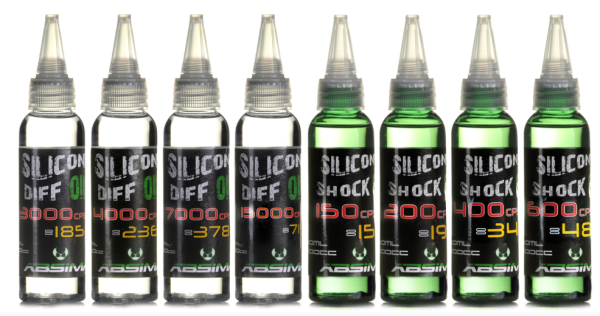 Silikon Differential Öl 500.000CPS 60ml