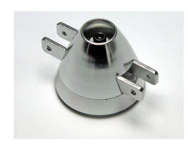 Alu Spinner mit Kühlluftöffnung Ø40mm