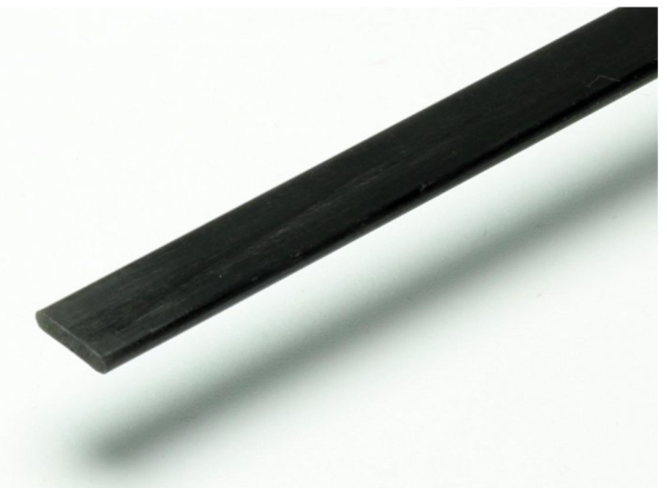 Kohlefasterstab-Vierkant 3x0,6x1000mm