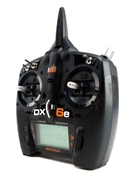 DX6e 6-Channel DSMX Transmitter Only