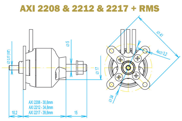 AXI 2217/20 GOLD LINE